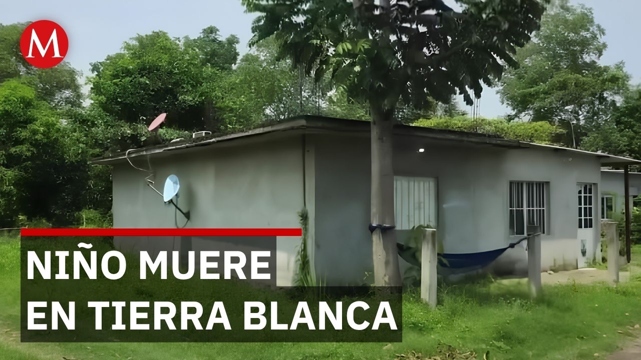 Niño de 8 años muere en Veracruz tras caída de bloques de concreto en patio