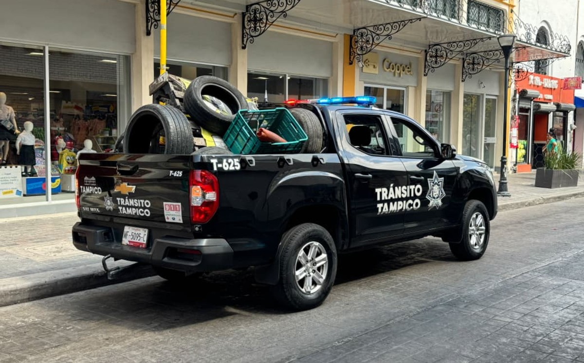 Operativo contra 'viene, viene' del centro de Tampico. | Alberto Cano
