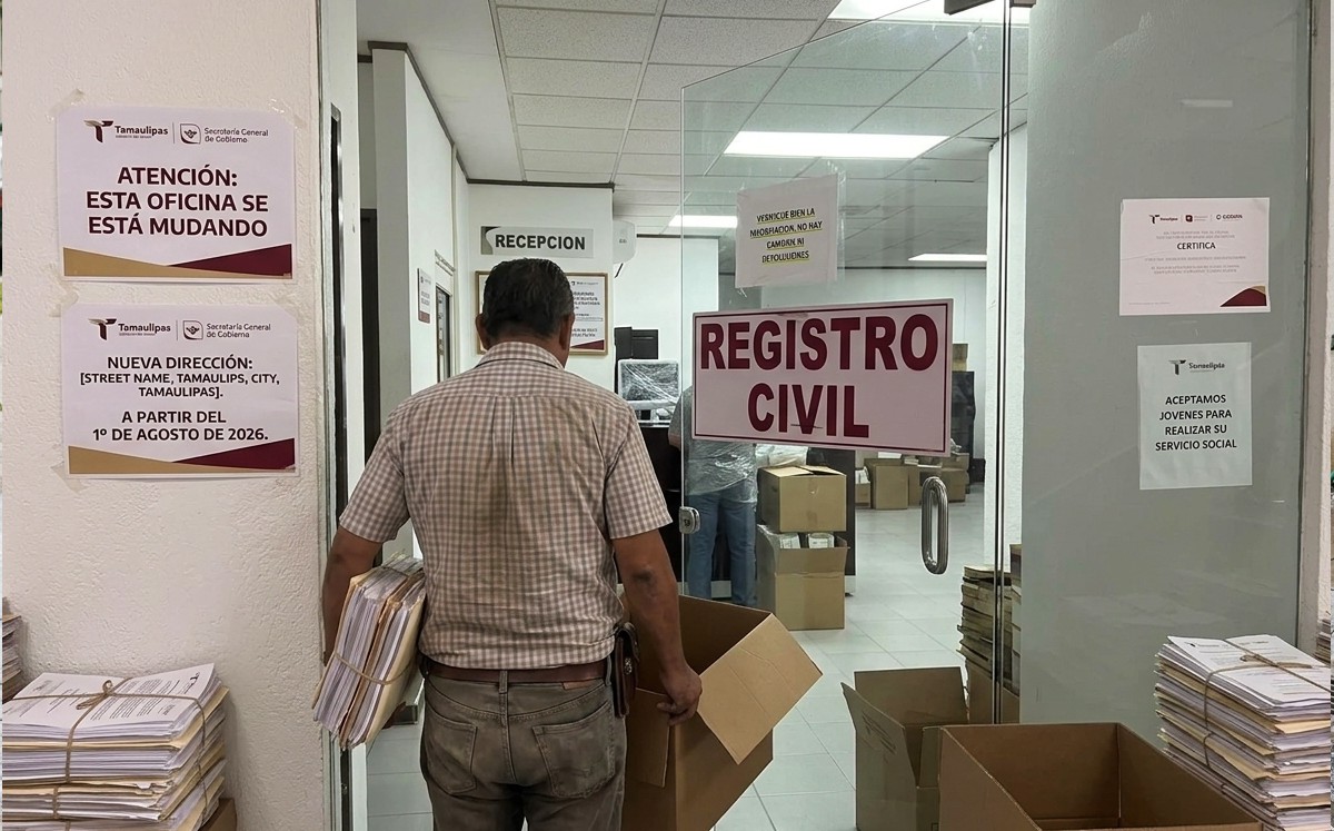 Registro Civil en Altamira y Ciudad Victoria cambia de ubicación | Imagen generada con IA