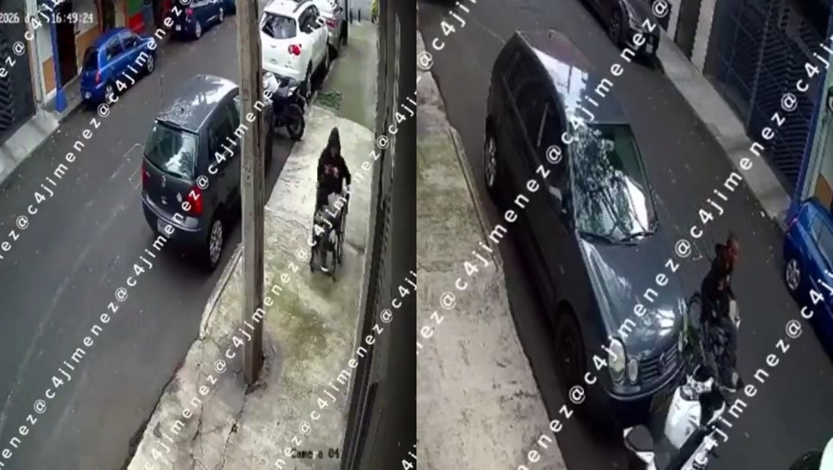El robo fue cometido en una calle con pendiente a pensar de ir en silla de ruedas. | Especial