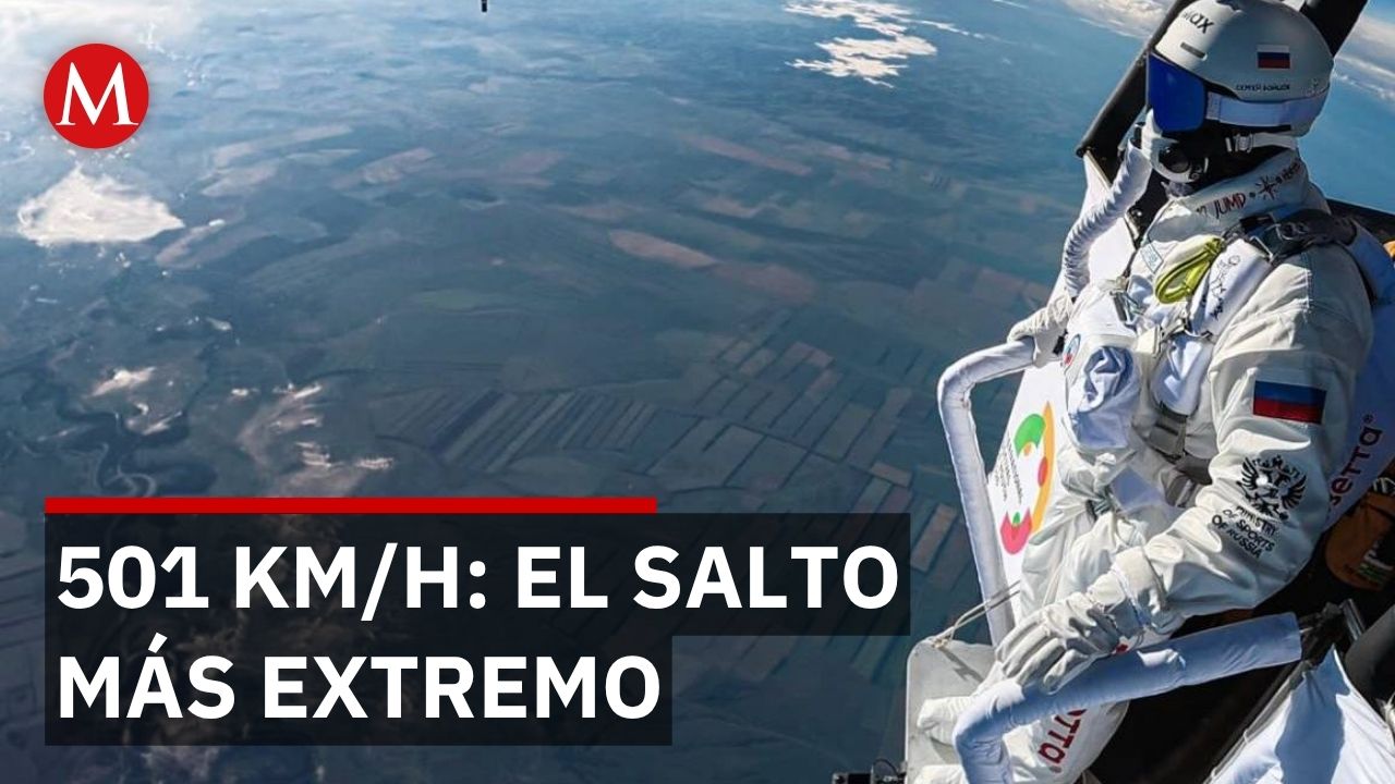 Serguéi Boitsov desafía la muerte a 501 kilómetros por hora en el cielo