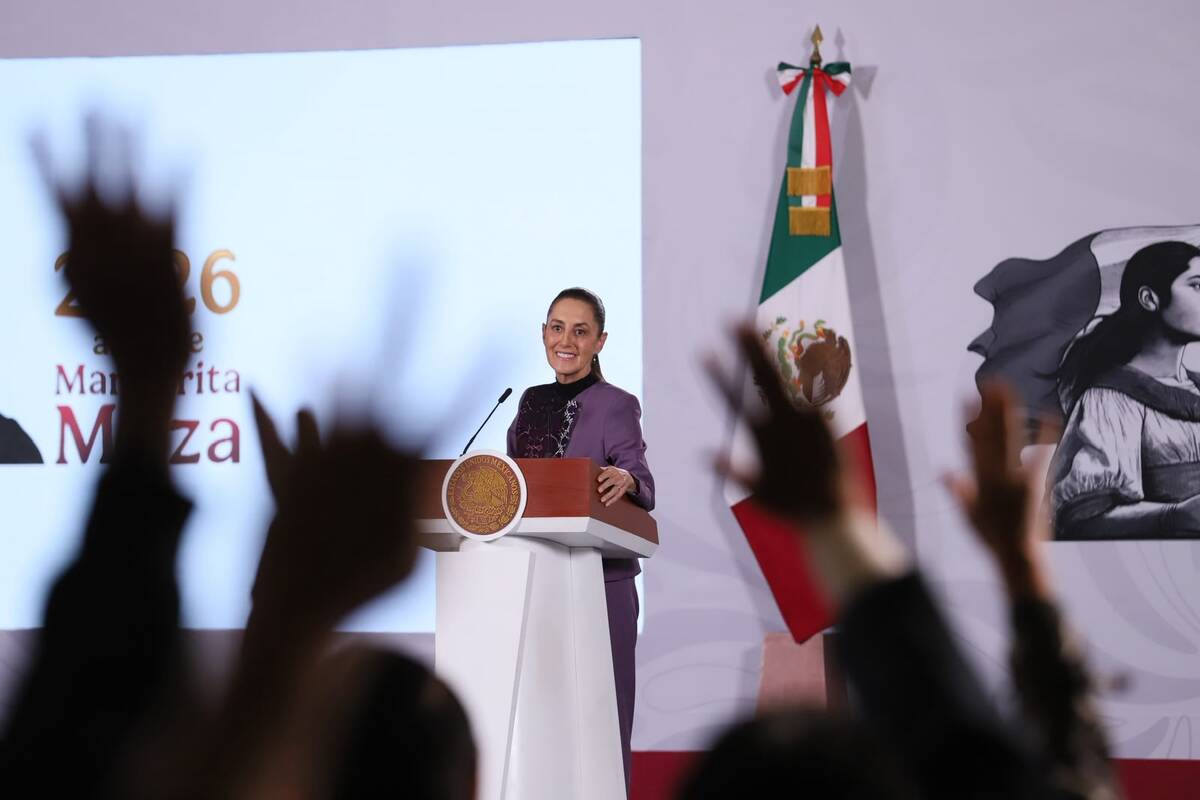 Sheinbaum destaca visión de igualdad y derechos humanos de Michelle Bachelet. | Octavio Hoyos
