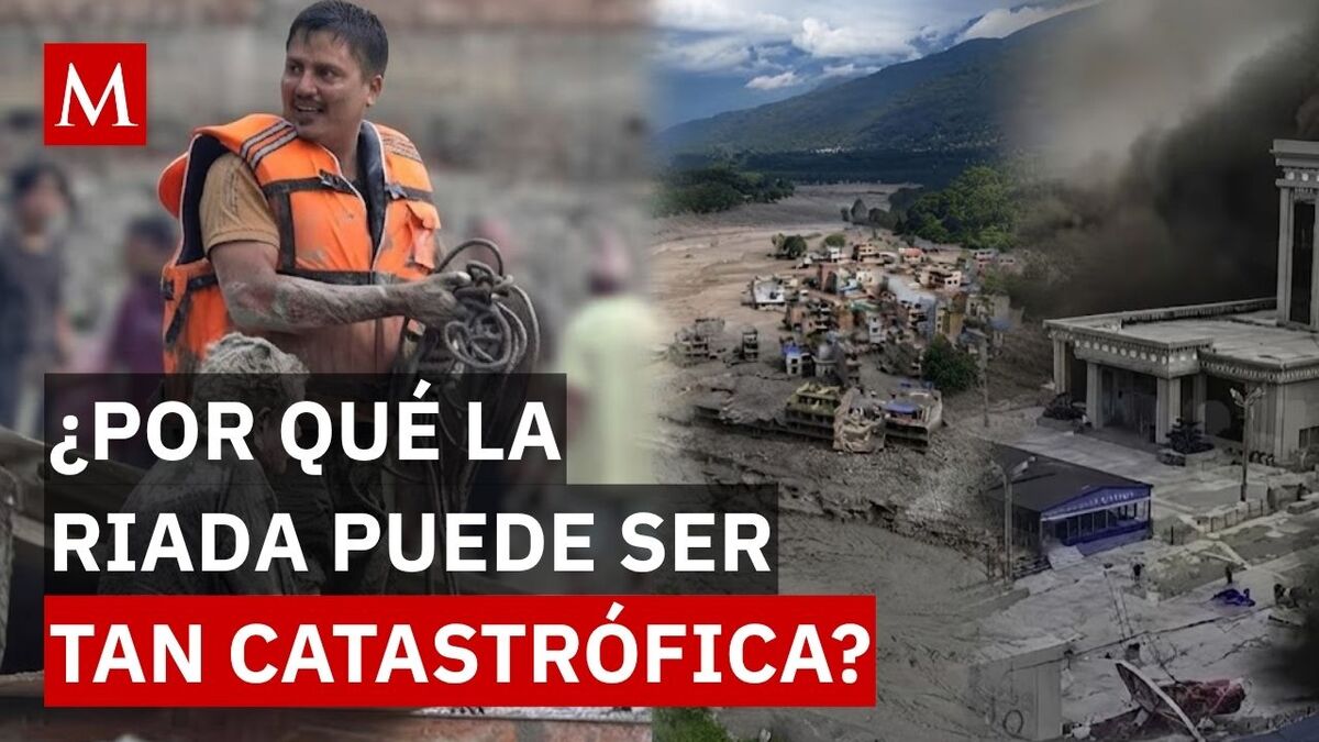 ¿Qué es una riada? Te contamos en este video cómo se forman las inundaciones súbitas, por qué destruyen todo y si podrían ocurrir en México.