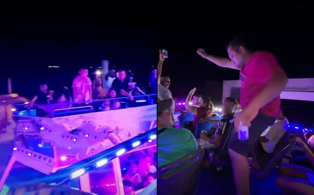 Aparecen los PescaBus en Playa la Pesca, Tamaulipas. | Redes sociales