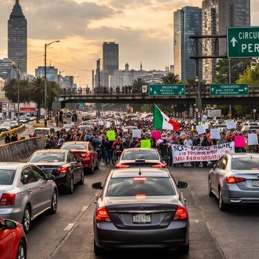 Bloqueos, manifestaciones y más en la Ciudad de México.