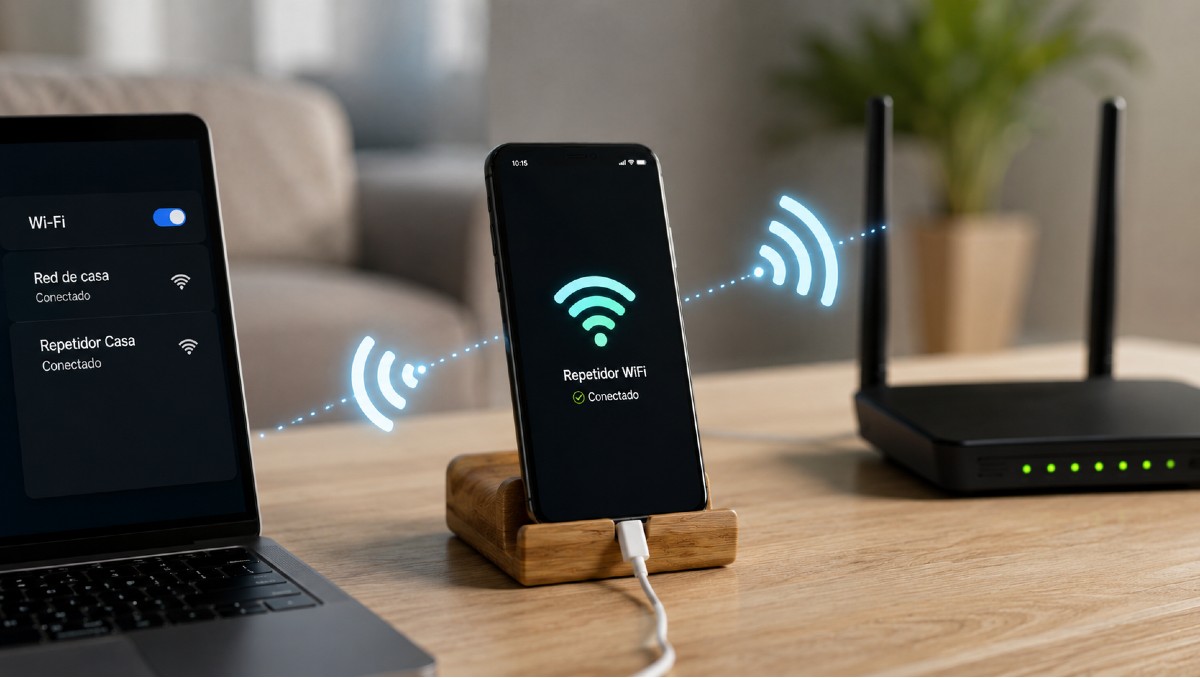 Cómo convertir un celular viejo en repetidor WiFi en casa | IA DISCOVER