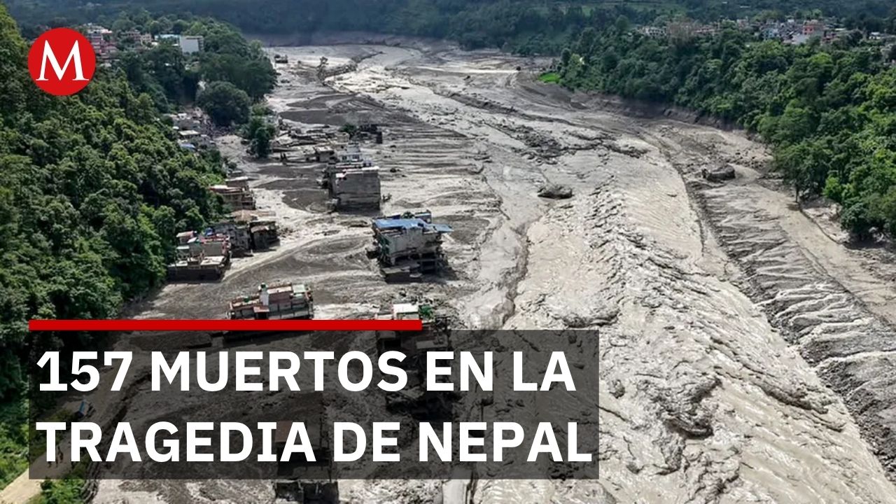 Deslave en Nepal arrasa zona sagrada: 157 muertos y casi 400 turistas desaparecidos