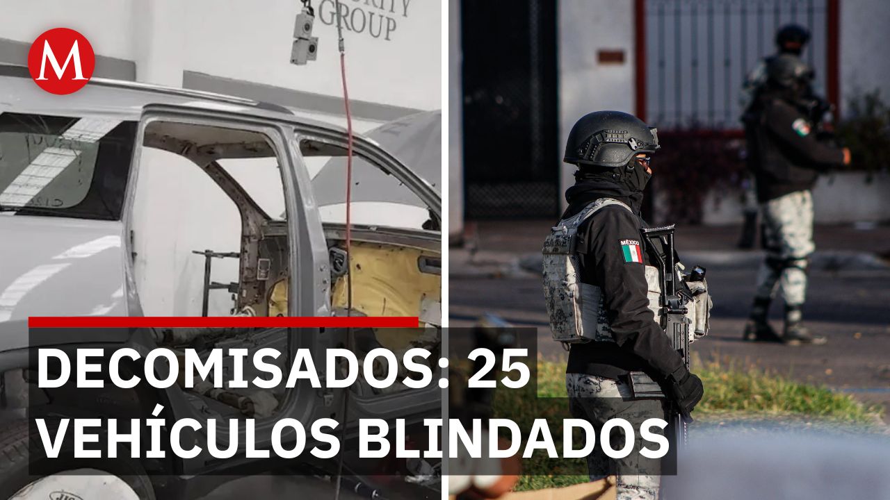 Destruyen 25 vehículos monstruo asegurados a crimen organizado en Tamaulipas