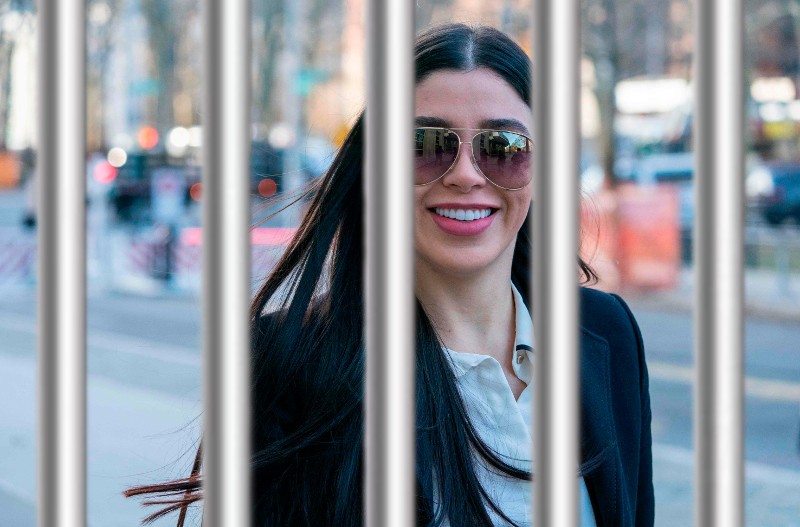 Emma Coronel estuvo casi tres años detenida en un penal de EU.