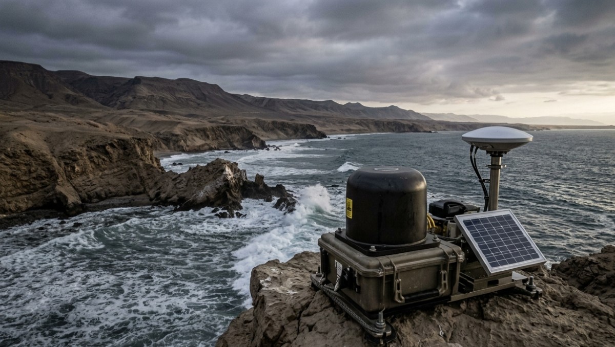 El epicentro del temblor fue en el océano Pacífico, frente a la costa de Chala | Imagen generada con IA