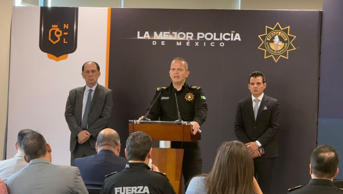 Gerardo Escamilla, secretario de Seguridad, detalló en rueda de prensa los acuerdos tomados en la Mesa de Construcción de Paz. Víctor González