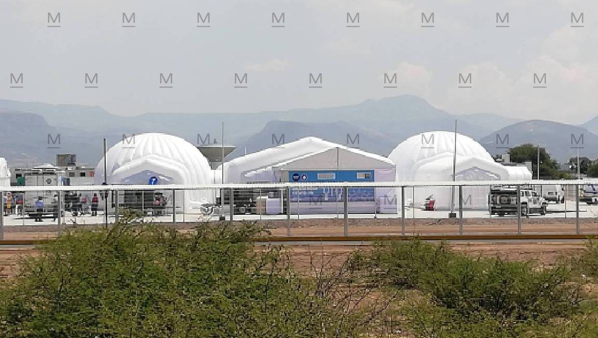 Guanajuato defiende permanencia de hospital inflable | Daniela Béjar