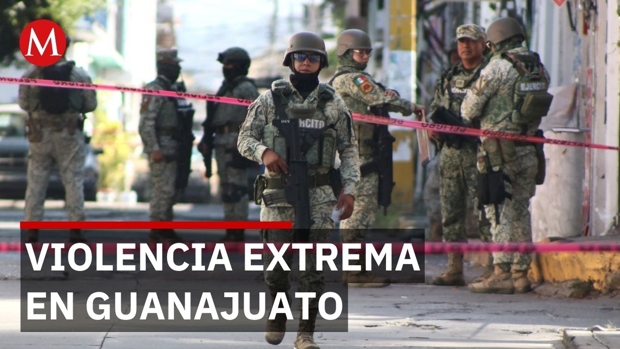 Guanajuato enfrenta ola de violencia: 11 asesinatos en 24 horas en varios municipios