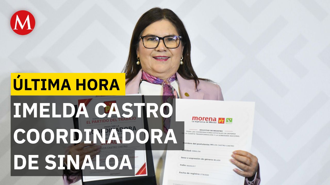 Última hora: Imelda Castro es elegida como coordinadora en Sinaloa