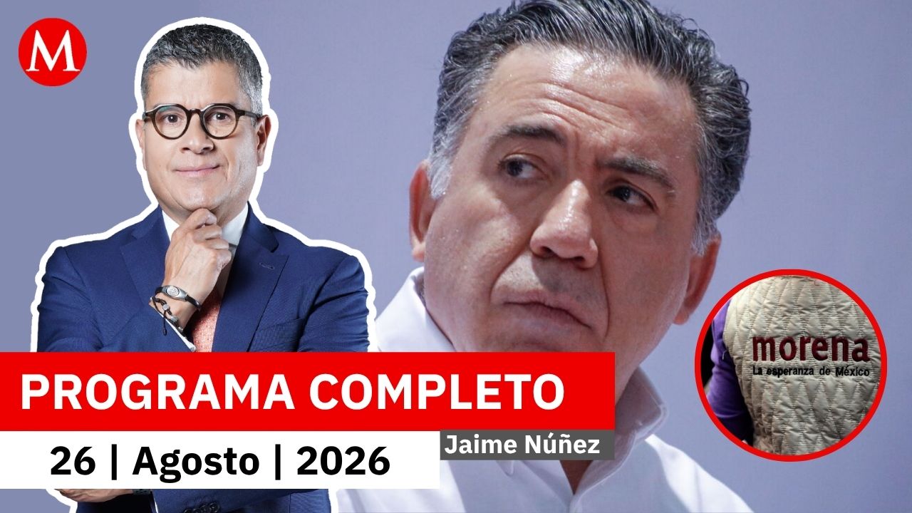 Inzunza deja la bancada de Morena; denuncia calumnias | Jaime Núñez, 26 de agosto de 2026