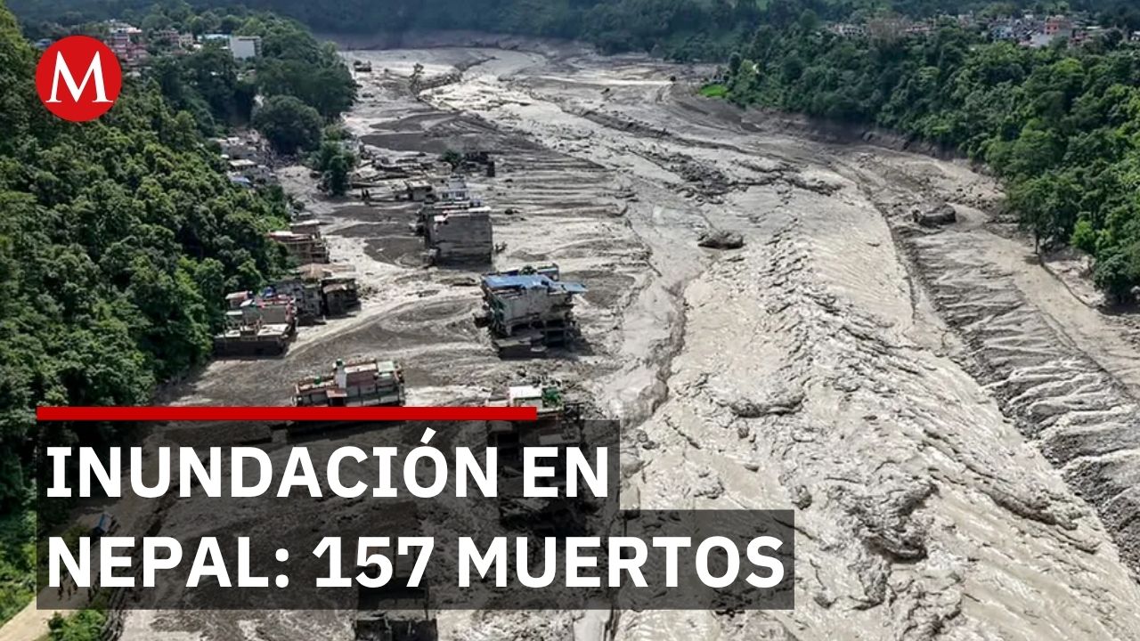 Nepal sufre inundación devastadora; rescatistas buscan a 341 extranjeros desaparecidos