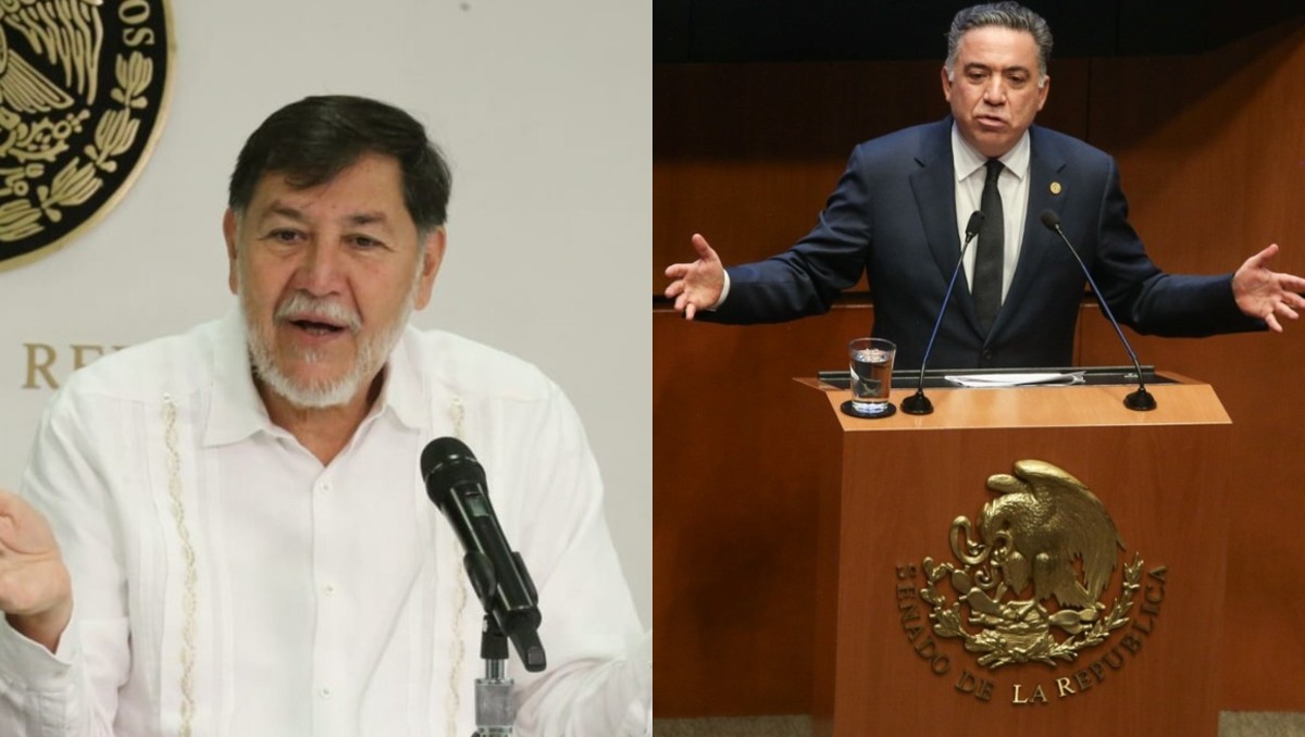 Noroña aseguró que Inzunza es víctima de un linchamiento mediático. | Foto: Especial