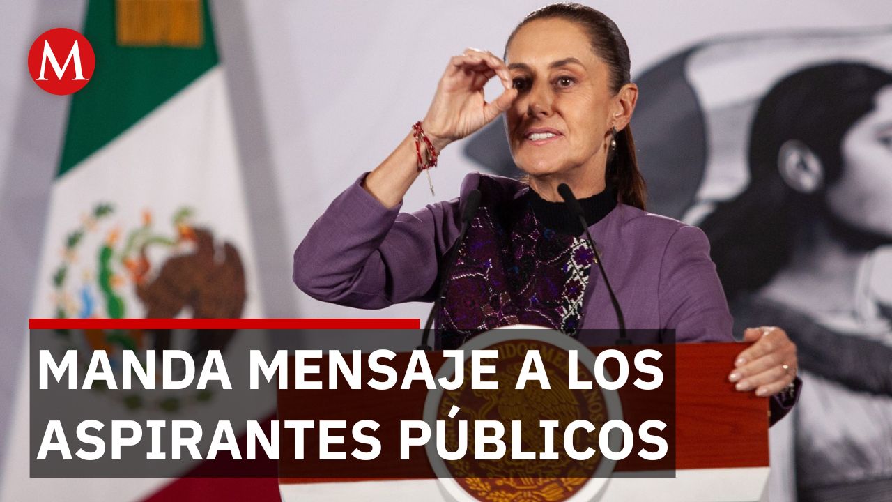¿Políticos intachables? Sheinbaum fija dura condición a aspirantes a un cargo