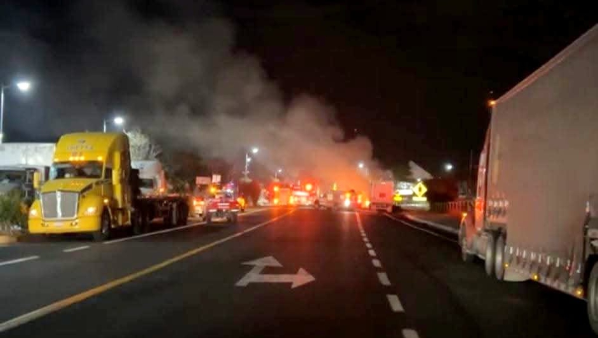 Se incendia tractocamión en la Cuacnopalan-Oaxaca: no hay lesionados | Especial