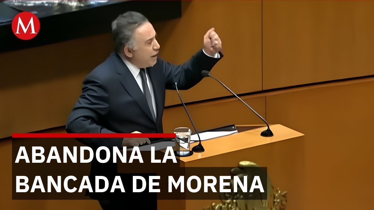 Senador señalado por narcotráfico abandona Morena pero continúa en el Senado