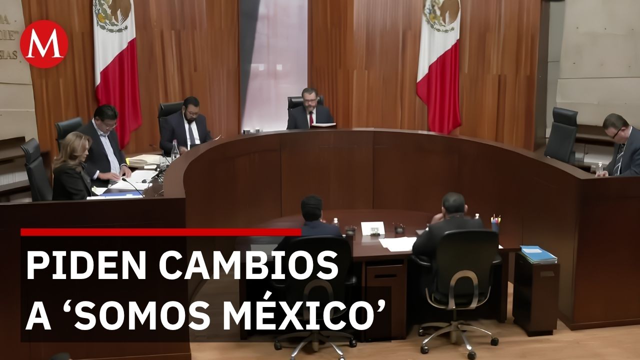 Tribunal ordena a 'Somos México' cambiar nombre, colores y emblema para registro