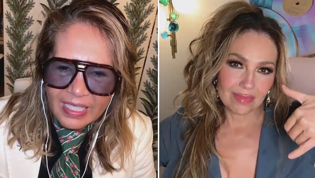 Yolanda Andrade reaparece en redes sociales con Thalía (RS)