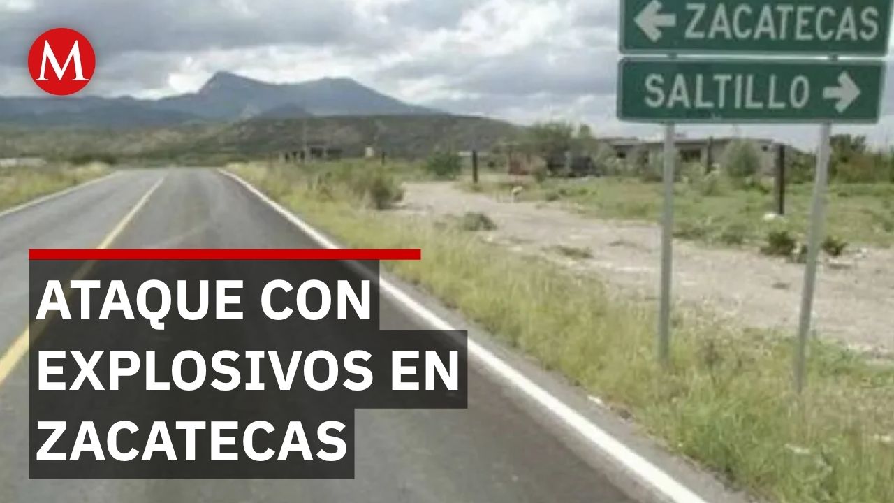 Ataque con explosivos contra agentes de seguridad en San Luis de Custique, Zacatecas