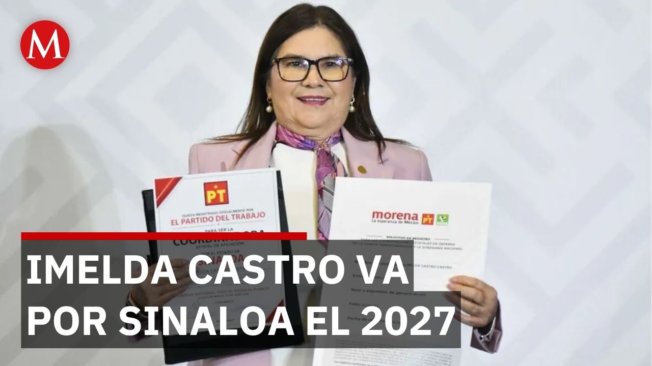 Castro toma protesta como candidata de Morena en Sinaloa