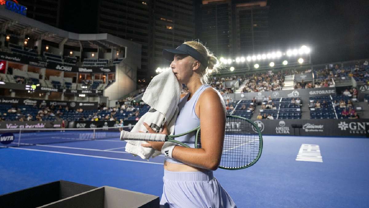 Clara Tauson derrota a Ekaterina Alexandrova y sigue avanzando en el Abierto GNP Seguros (EFE)