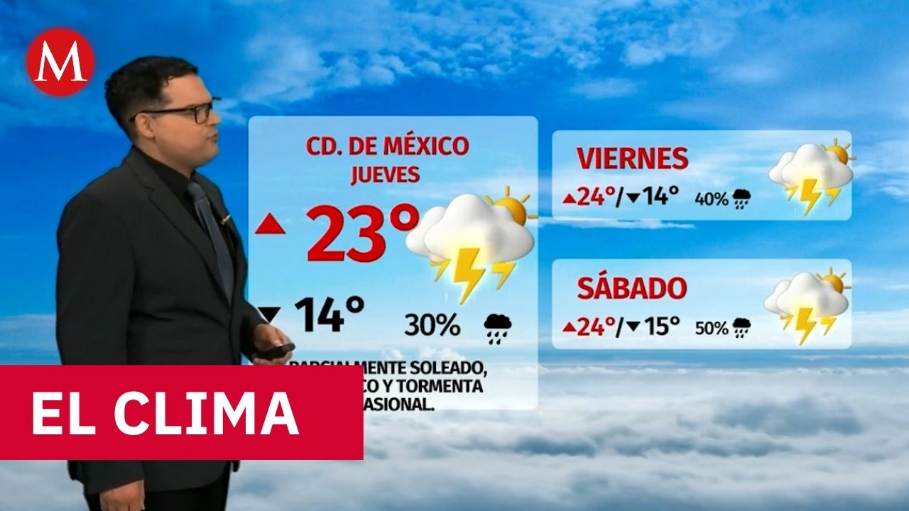 Clima de hoy jueves 27 de agosto de 2026 | Pronóstico con Nelson Valdez