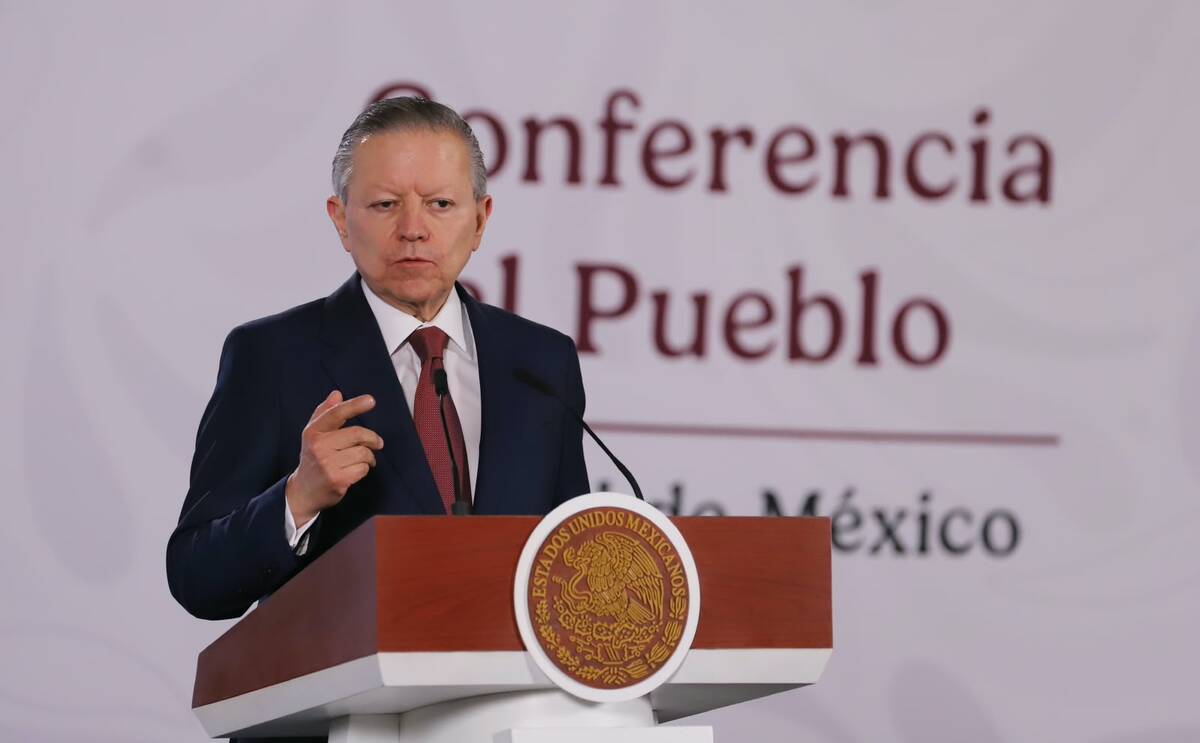 Coordinador general de Política y Gobierno de Presidencia, Arturo Zaldívar | Javier Ríos