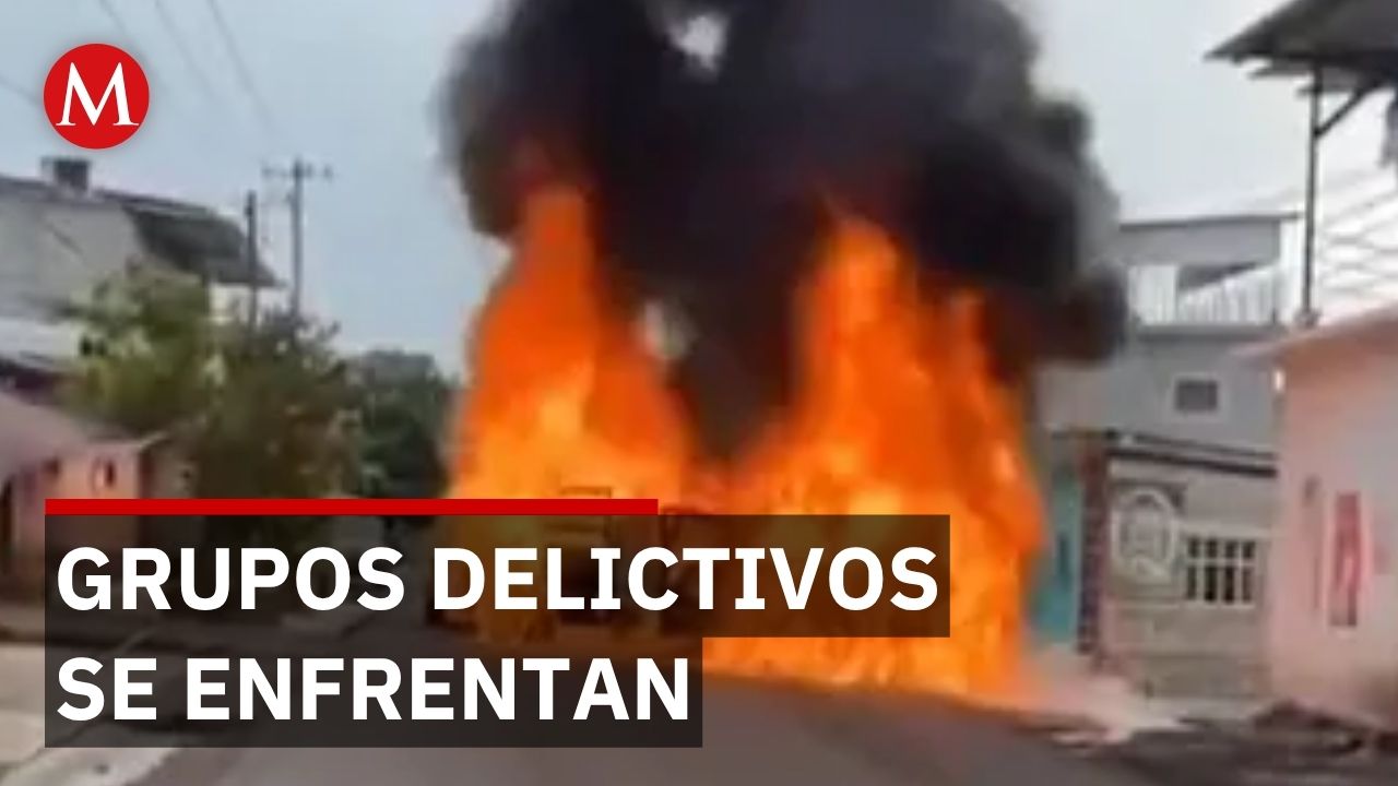 Enfrentamiento entre cárteles en Michoacán deja un muerto y vehículos incendiados