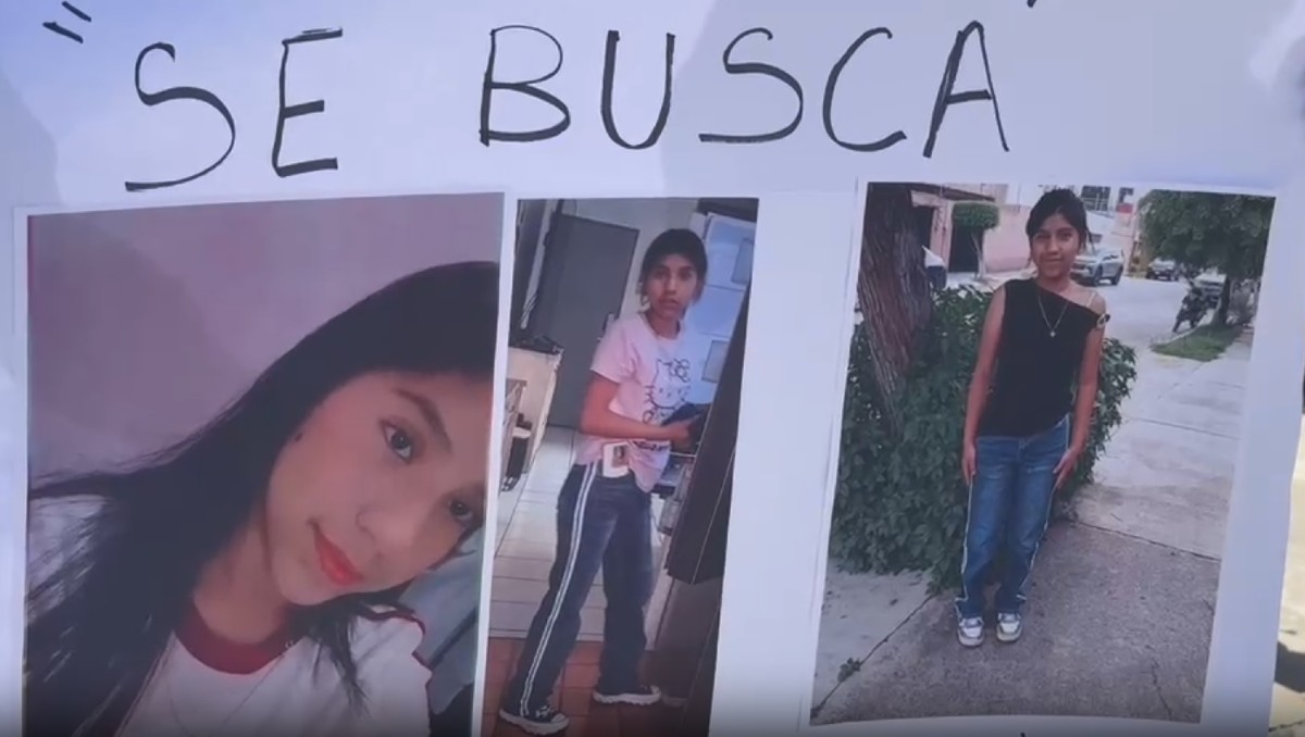 Familiares de Dayana Andrea Hernández se manifestaron para difundir la imagen de la menor (Alan Castellanos)