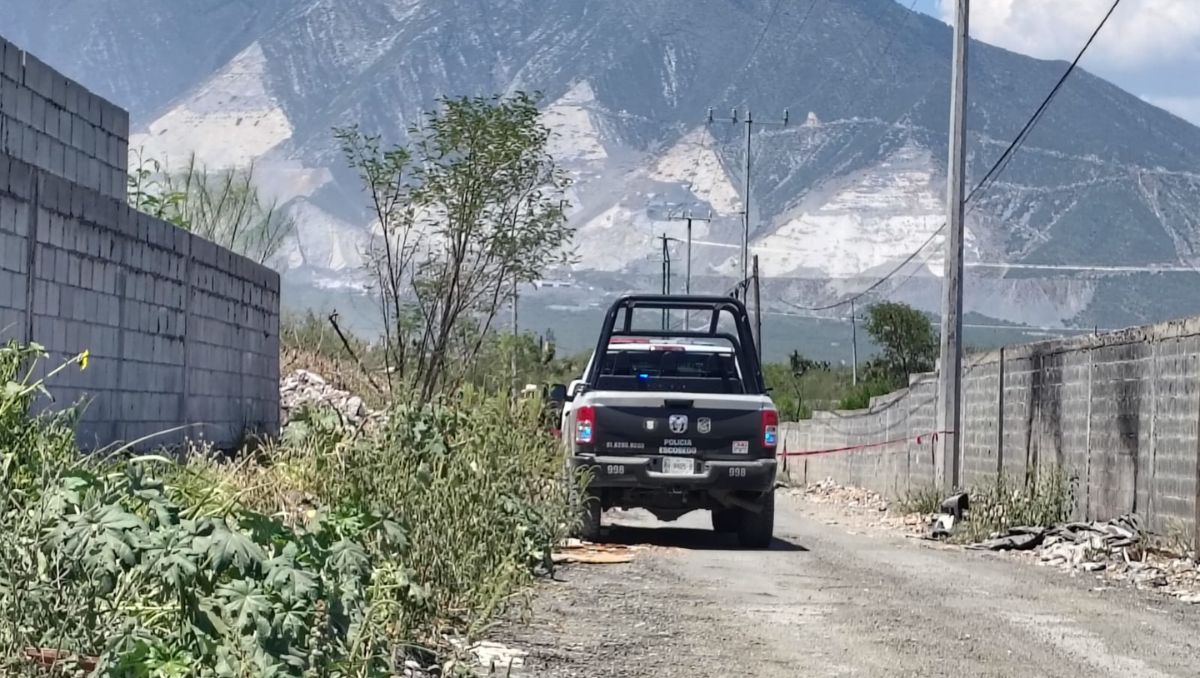 El hallazgo ocurrió junto a un camino de terracería | Agustín Martínez