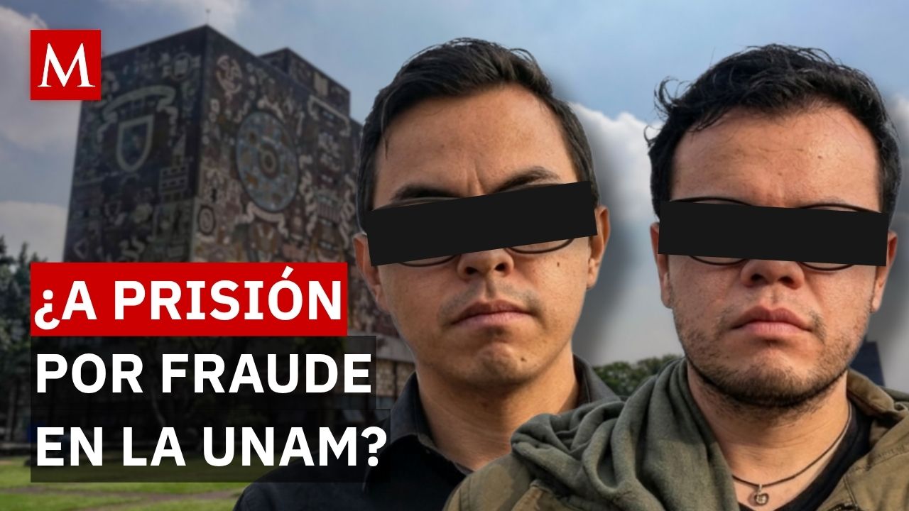 ¿Quiénes son los dos hombres acusados de responder el examen de la UNAM por aspirantes?