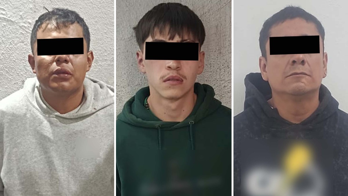 Tres hombres fueron detenidos por su relación con un asesinato en la Venustiano Carranza. | Foto: SSC