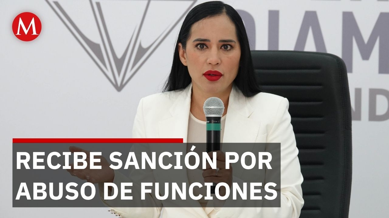 Inhabilitan a Sandra Cuevas por un año por abusos en el 'Operativo Diamante'