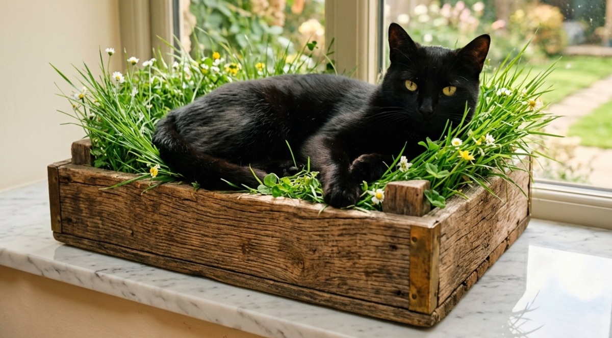 Jardines para gatitos: ¿Cómo se hacen? | IA