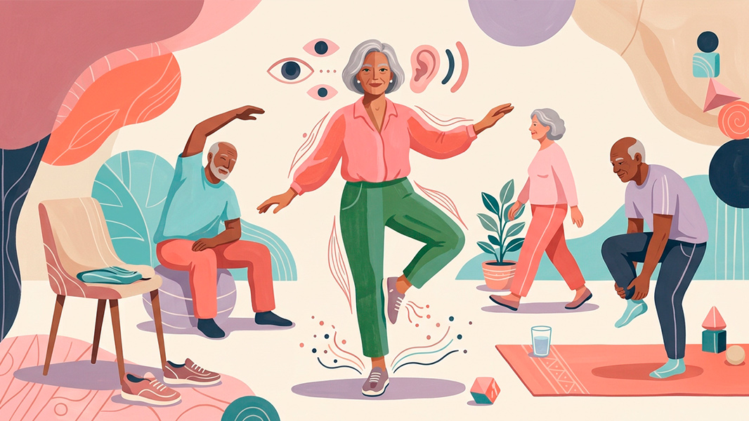 Mantener el equilibrio sobre una pierna es un indicador de salud neuromuscular y longevidad | Samantha Martínez