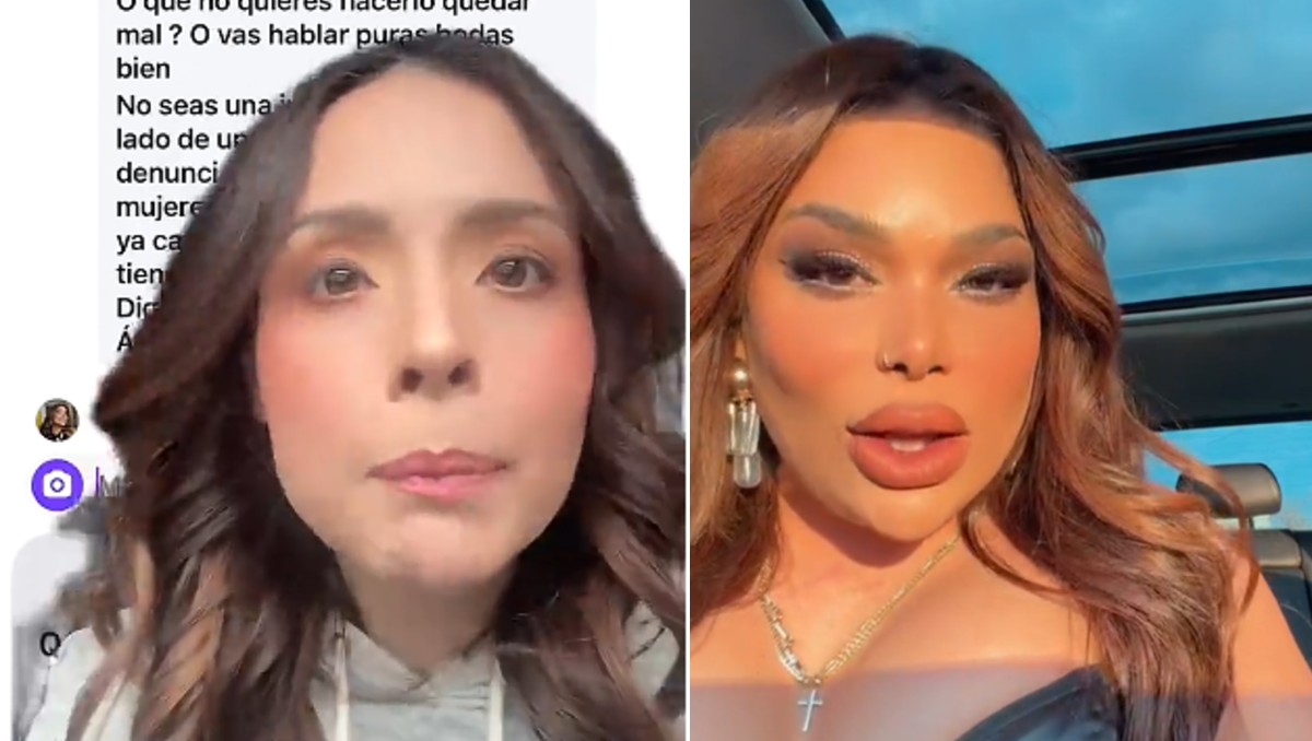 Maryfer Centeno filtra violento mensaje de Evelyn 'La Mamita'. | FOTO: Maryfer Centeno y  Evelyn 'La Mamita'
