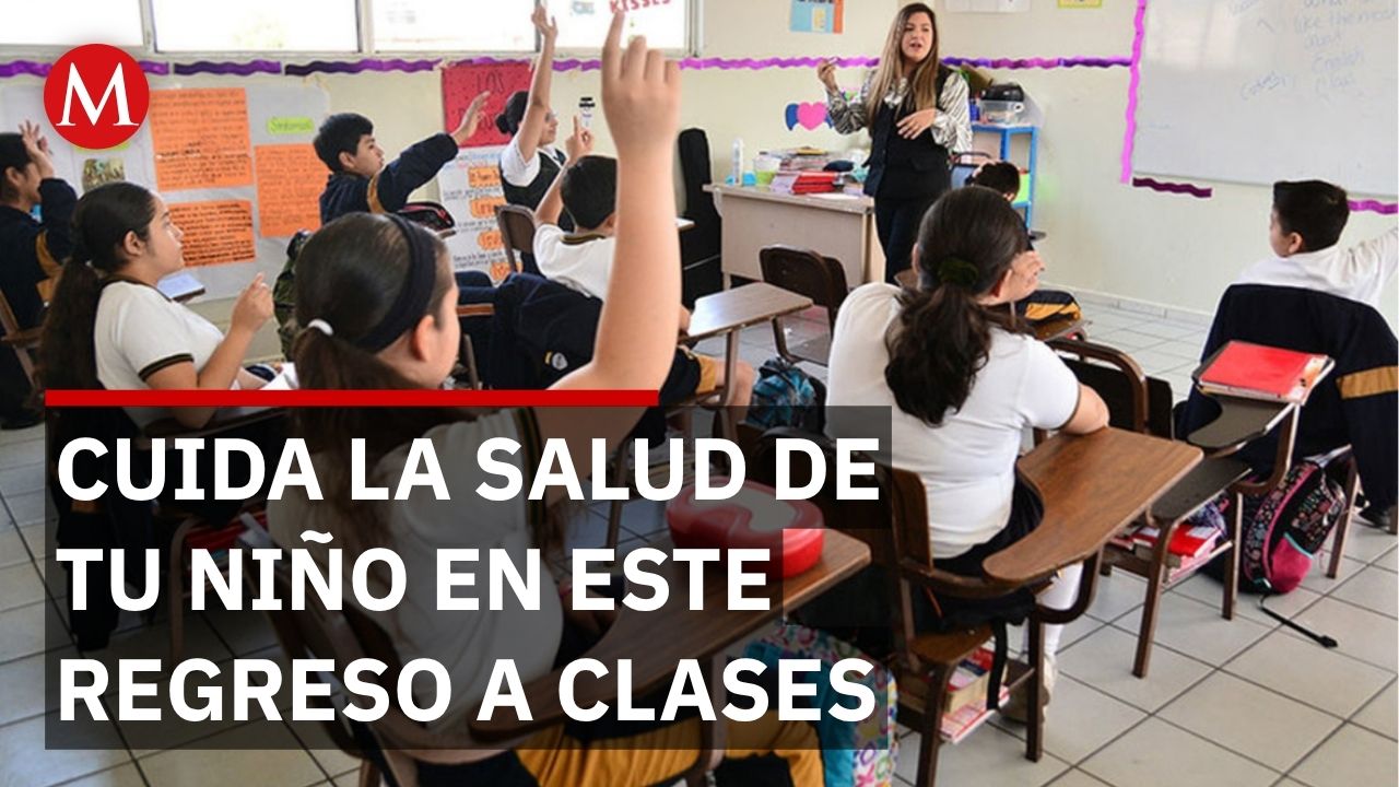 Prepara a tu hijo para volver a clases: recomendaciones de salud para prevenir el bajo rendimiento