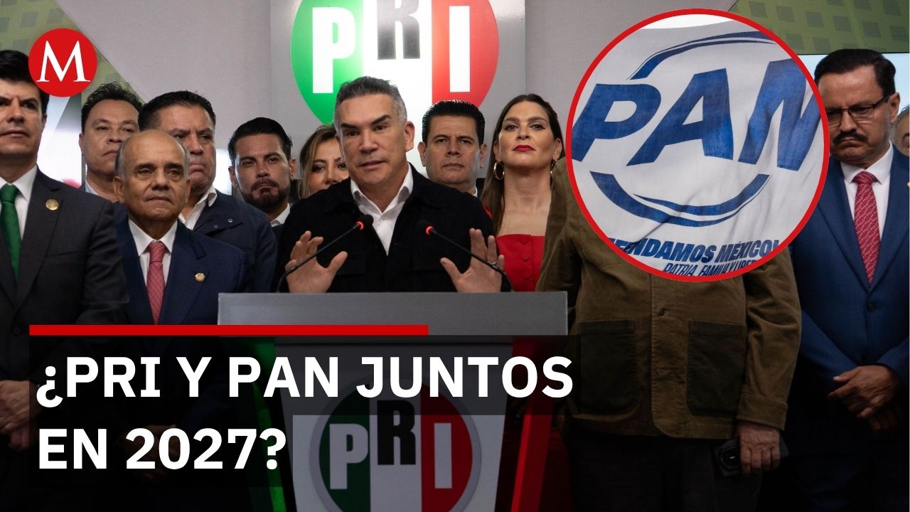 PRI y PAN negocian alianzas para elecciones 2027 con alcaldes fuertes en estados clave