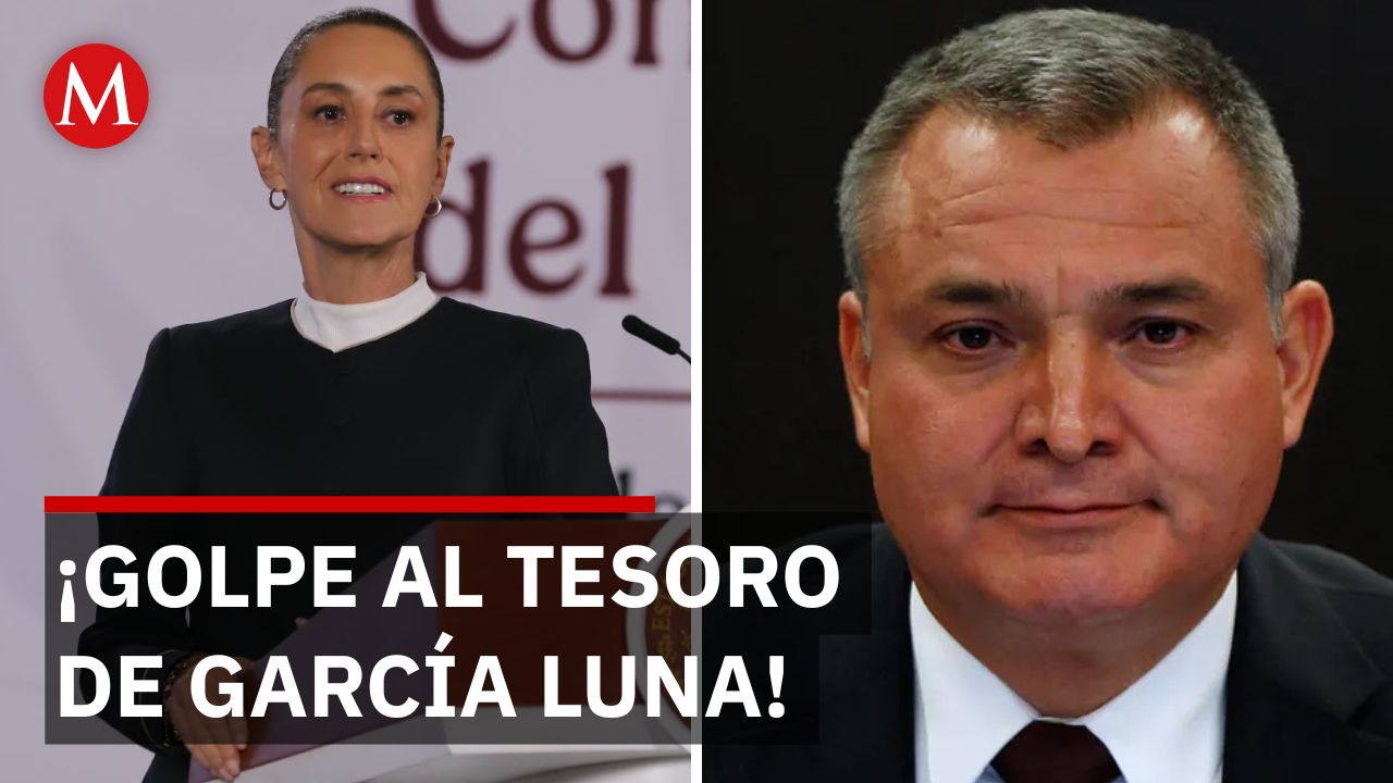 Sheinbaum confirma la recuperación de 5 mdd del entramado de García Luna