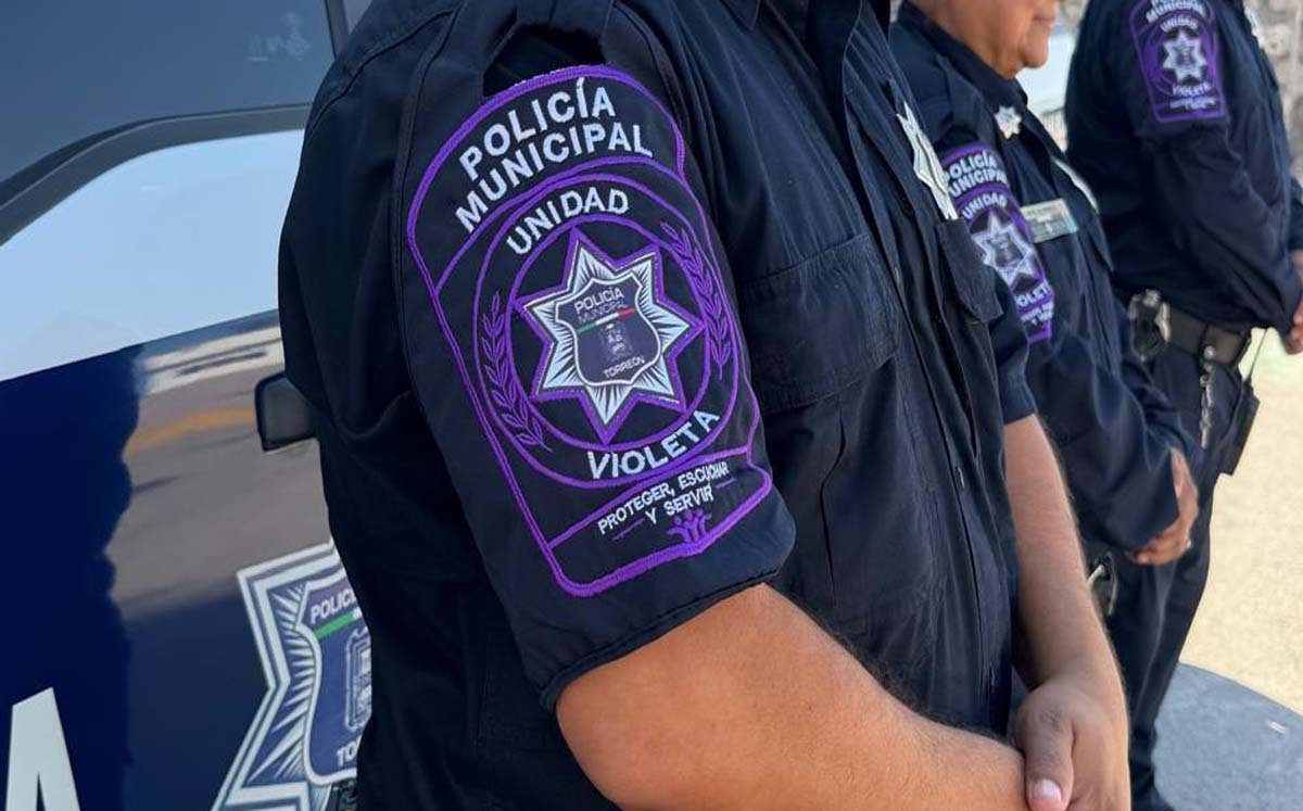 Se solicitó la intervención de la Unidad Violeta. | Foto: Especial Policía de Torreón