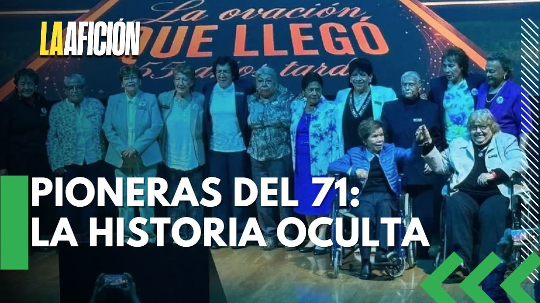 Subcampeonas de 1971 reciben homenaje: México reconoce a pioneras del futbol femenil