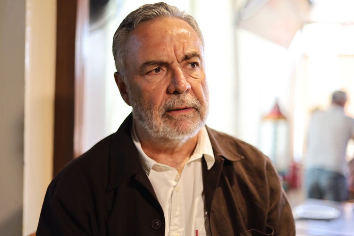 Alfonso Ramírez Cuéllar detalló reformas de Morena  sobre fuero y corrupción. |  Foto: Verónica Rivera.
