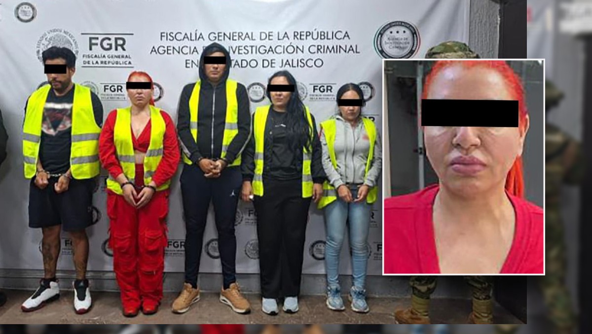 Ana N, alias La Tía, es señalada por liderar una célula criminal señalada por operar en Ciudad Juárez (Tomada de X gabseguridadmx | Diseño: Milenio )