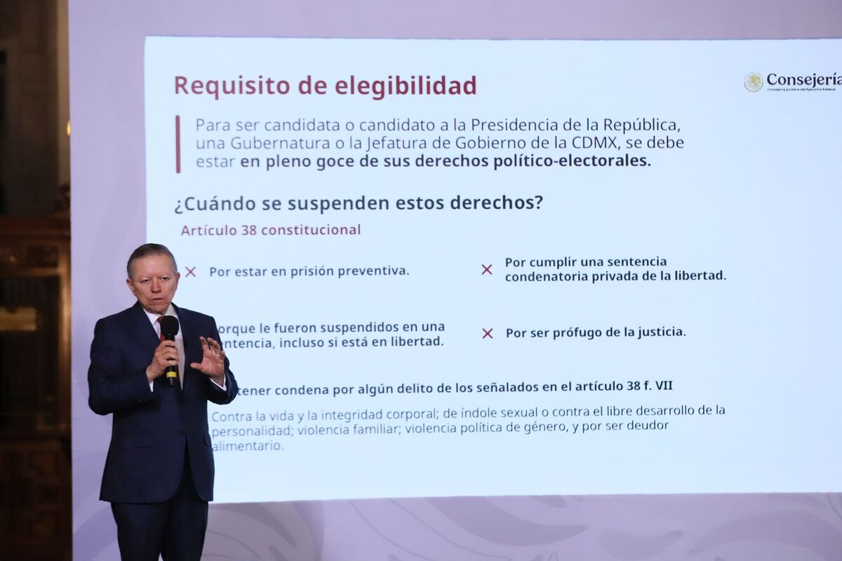 Arturo Zaldívar aclara condiciones para ser candidato | Foto: Octavio Hoyos