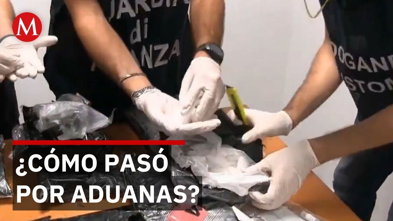 Dos ciudadanos mexicanos detenidos en Italia por transportar 17 mil kilos de metanfetamina