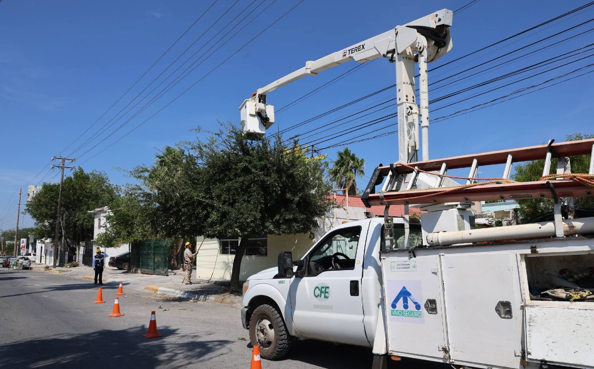 Cortes de energía de CFE impactan a municipios de Tamaulipas. | Especial
